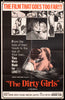 The Dirty Girls Original Vintage Movie Poster