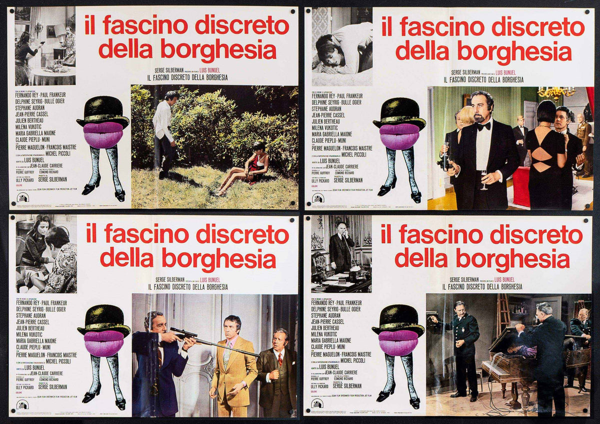 The Discreet Charm of the Bourgeoisie Original Vintage Movie Poster