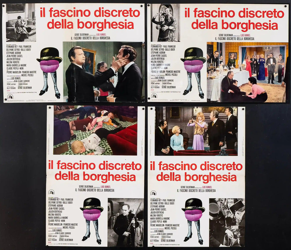The Discreet Charm of the Bourgeoisie Original Vintage Movie Poster