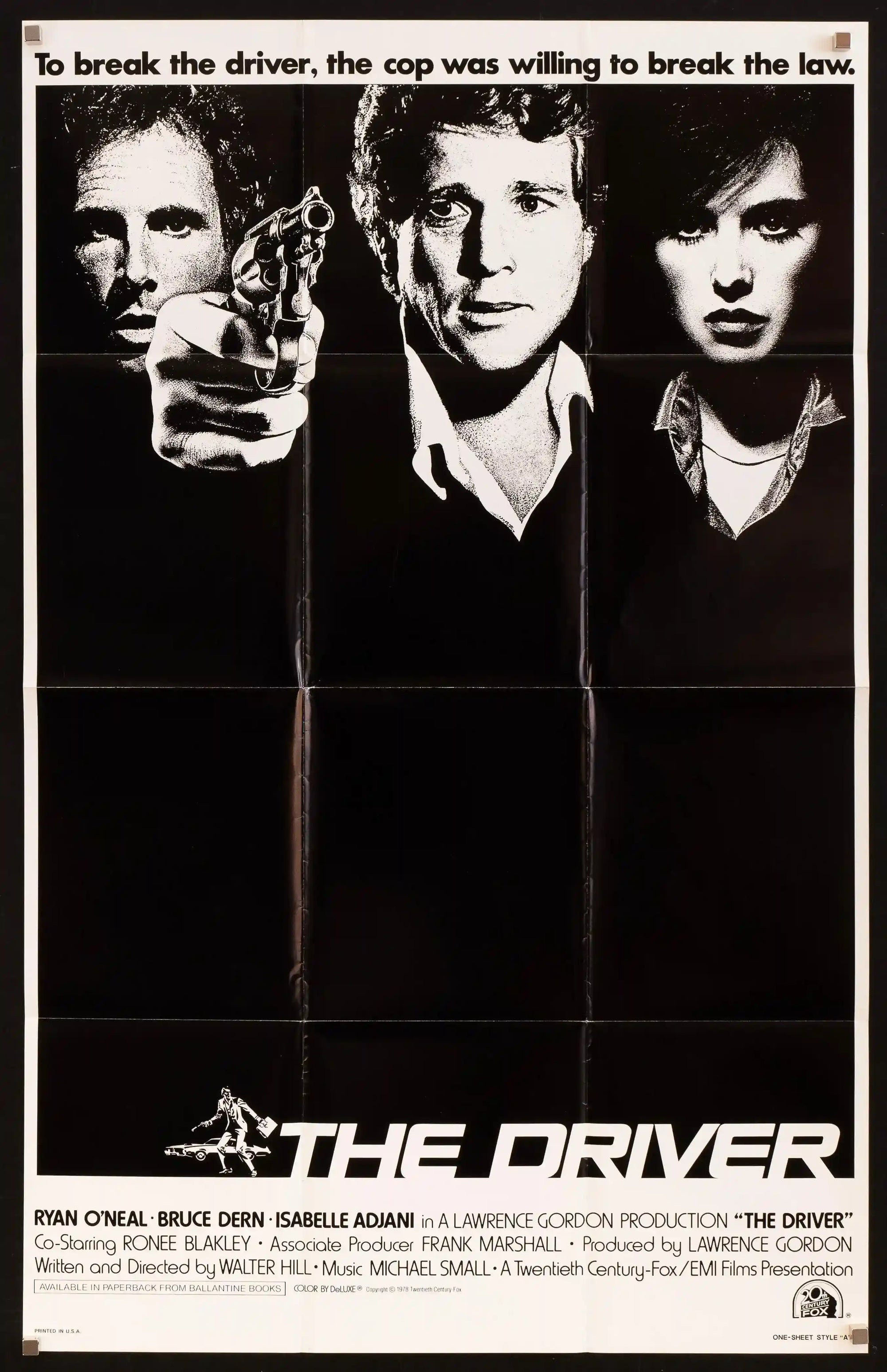 The Driver Movie Poster 1978 1 Sheet (27x41)