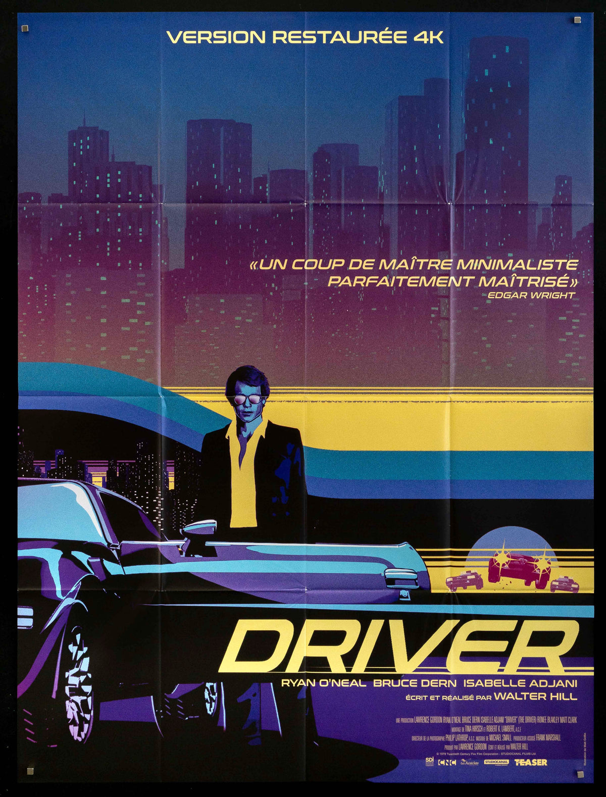 The Driver Original Vintage Movie Poster