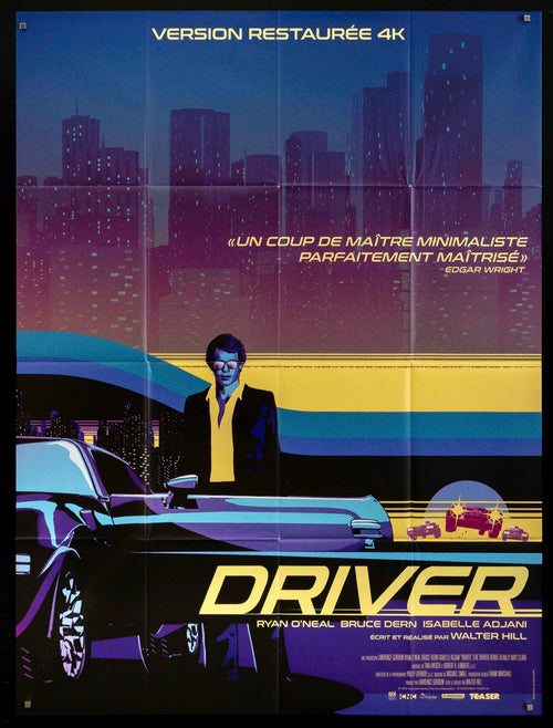 The Driver Original Vintage Movie Poster