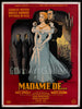 The Earrings of Madame de... Original Vintage Movie Poster
