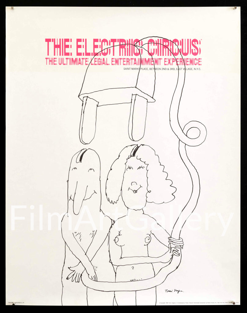 The Electric Circus Original Vintage Movie Poster