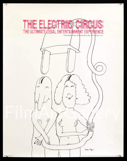 The Electric Circus Original Vintage Movie Poster