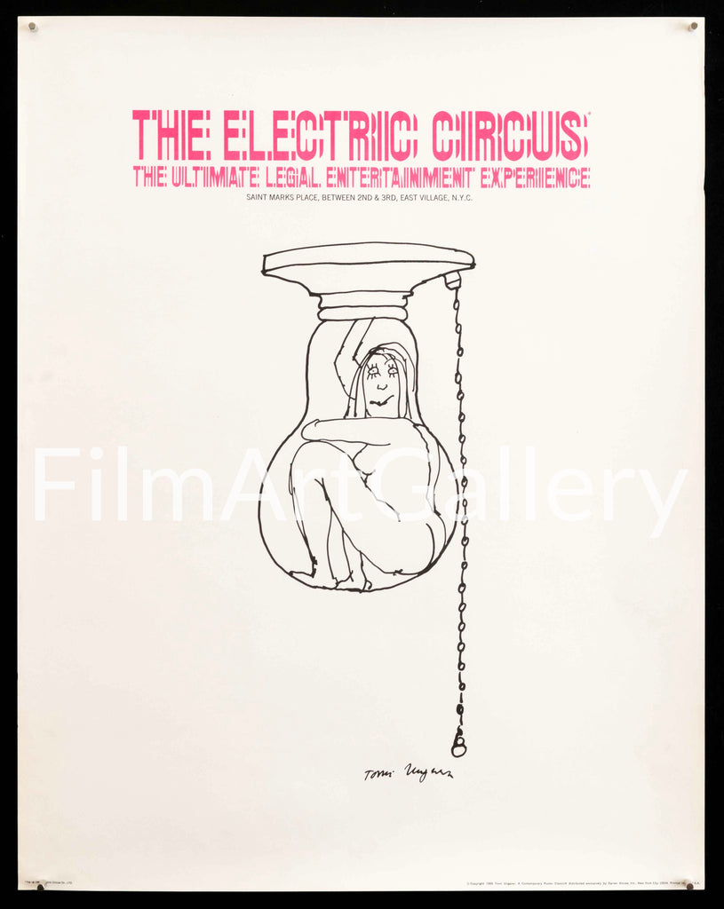 The Electric Circus Original Vintage Movie Poster
