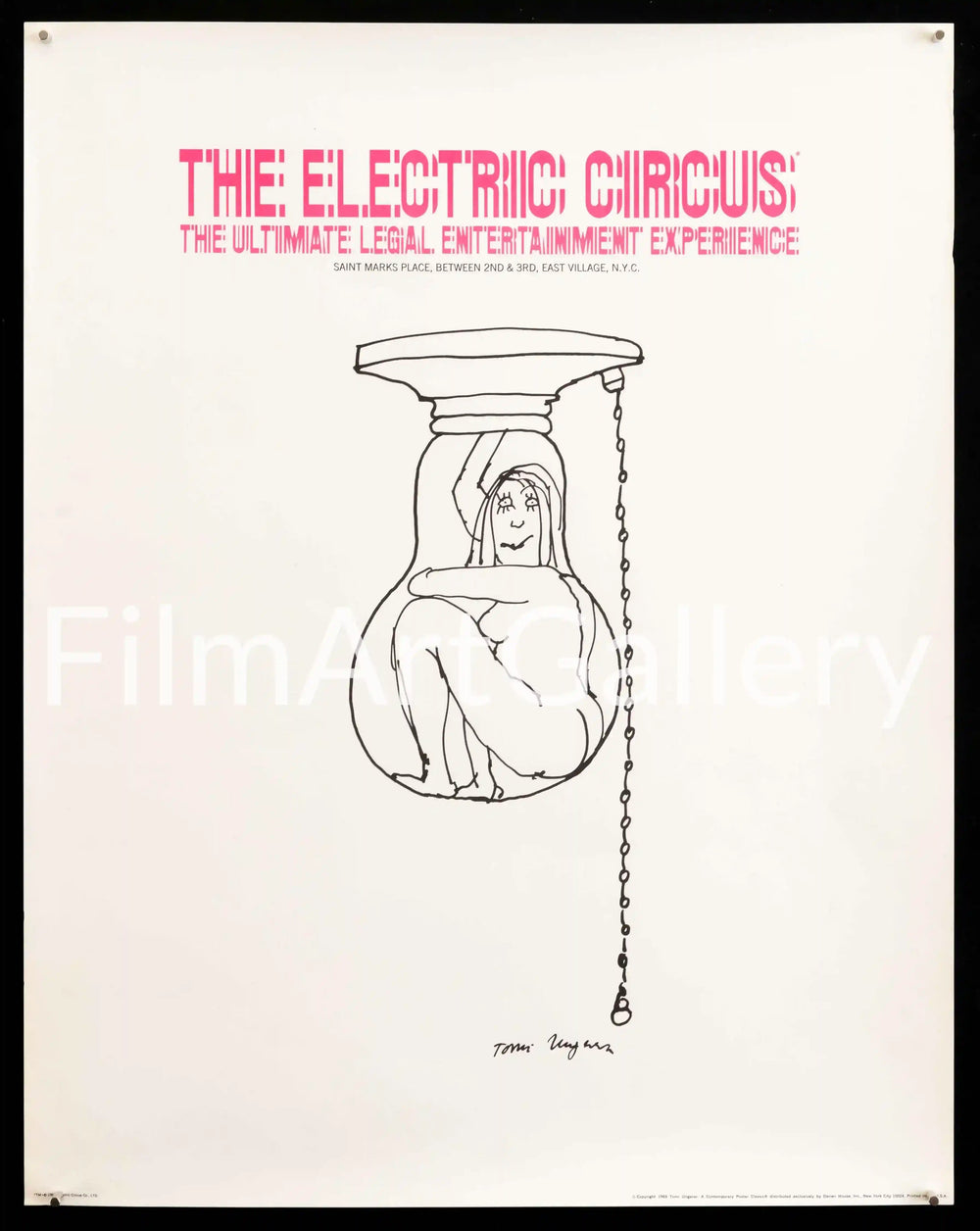 The Electric Circus Original Vintage Movie Poster