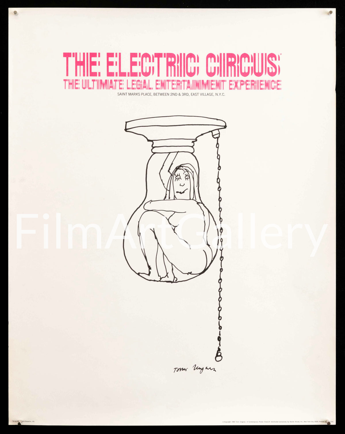 The Electric Circus Original Vintage Movie Poster