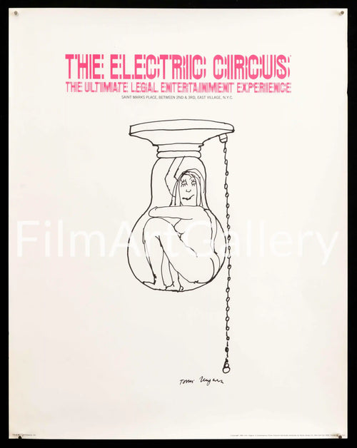 The Electric Circus Original Vintage Movie Poster