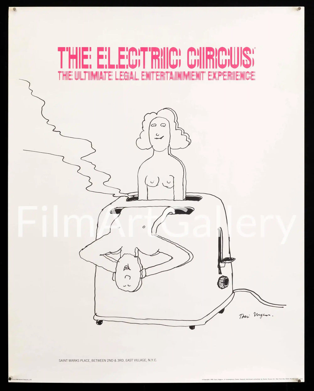 The Electric Circus Original Vintage Movie Poster