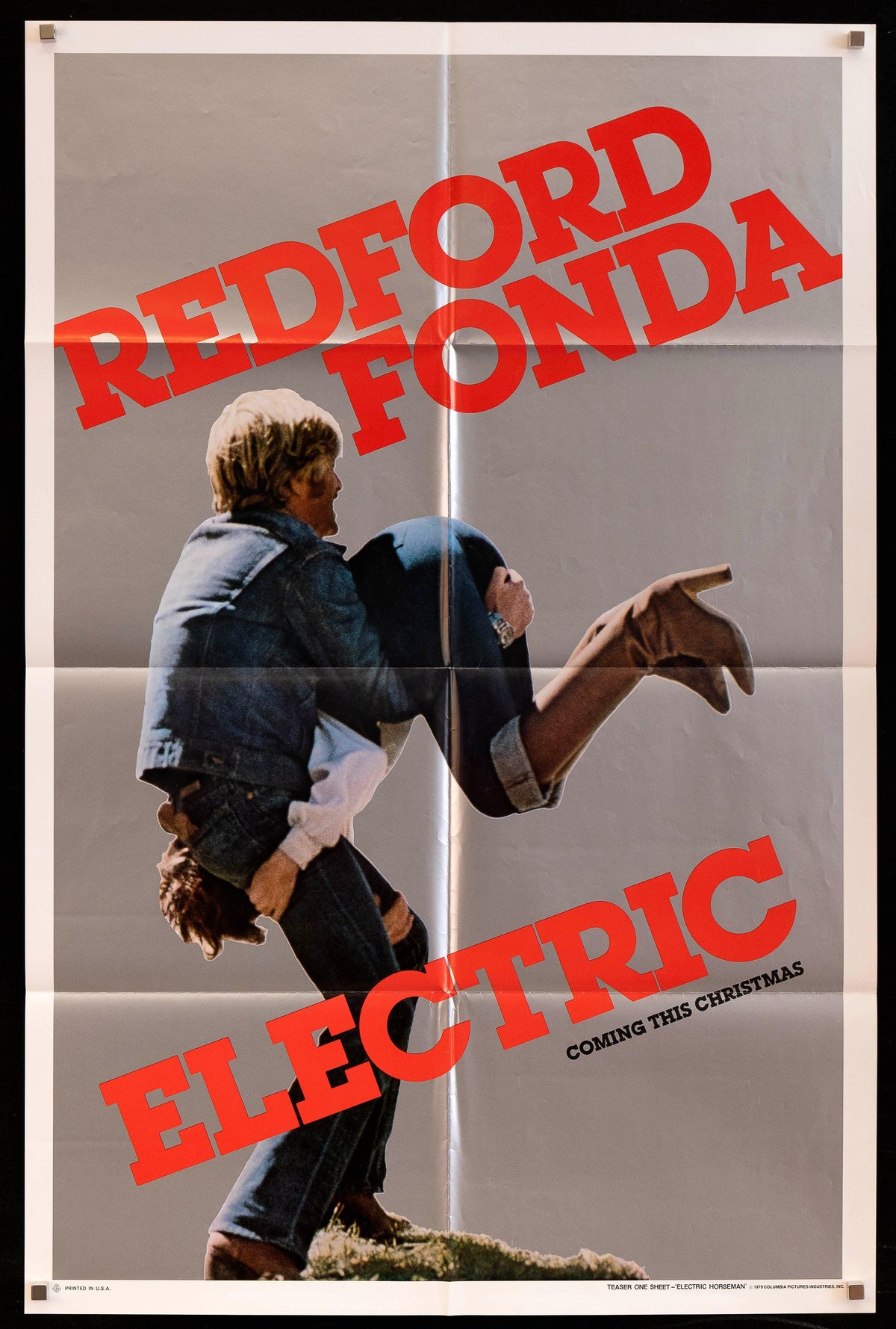 The Electric Horseman 1 Sheet (27x41) Original Vintage Movie Poster