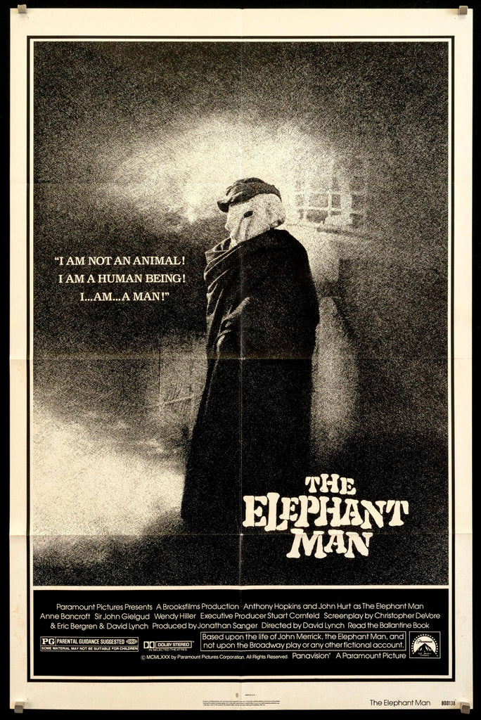 The Elephant Man Original Vintage Movie Poster