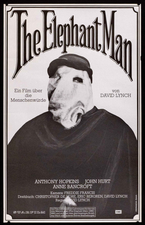 The Elephant Man Original Vintage Movie Poster