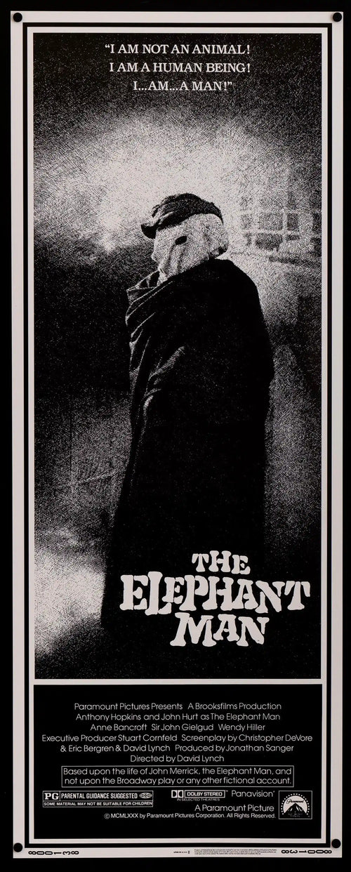 The Elephant Man Original Vintage Movie Poster