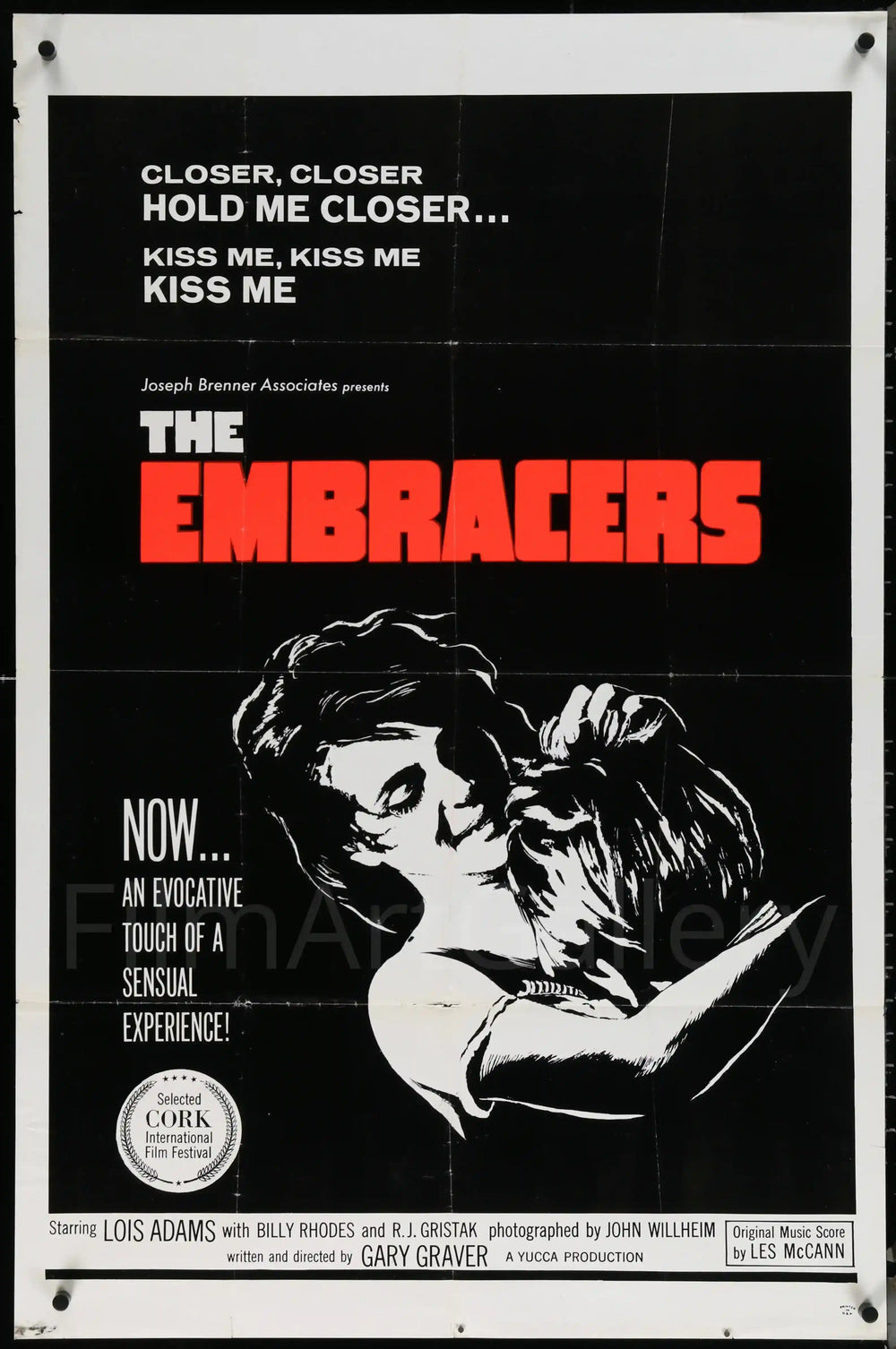 The Embracers Original Vintage Movie Poster
