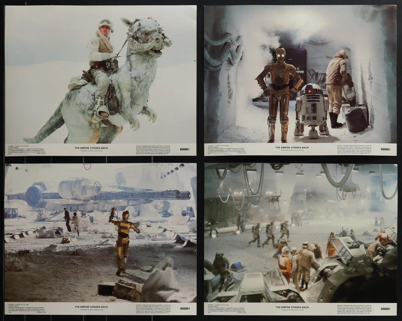 The Empire Strikes Back Original Vintage Movie Poster