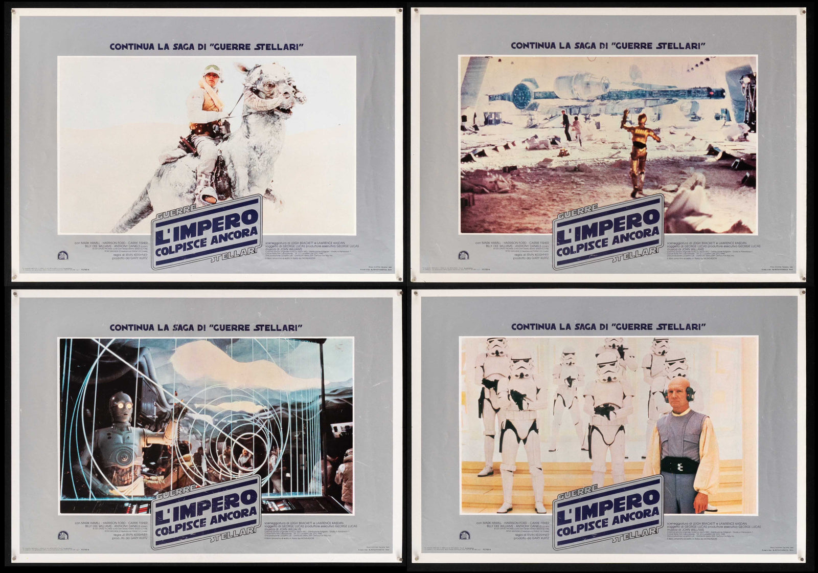 The Empire Strikes Back Original Vintage Movie Poster