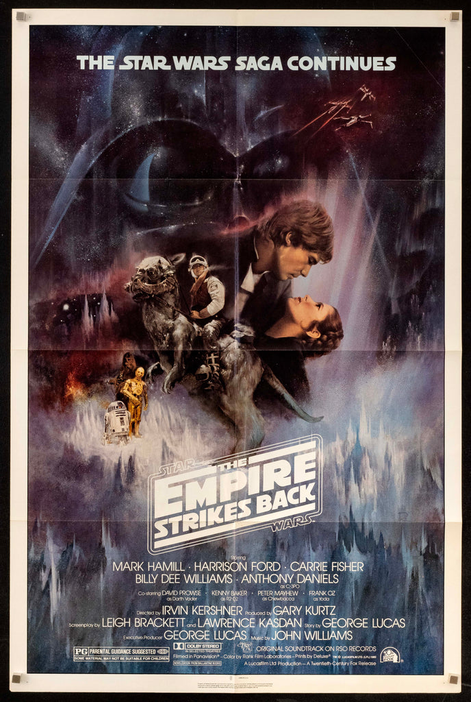 The Empire Strikes Back Original Vintage Movie Poster