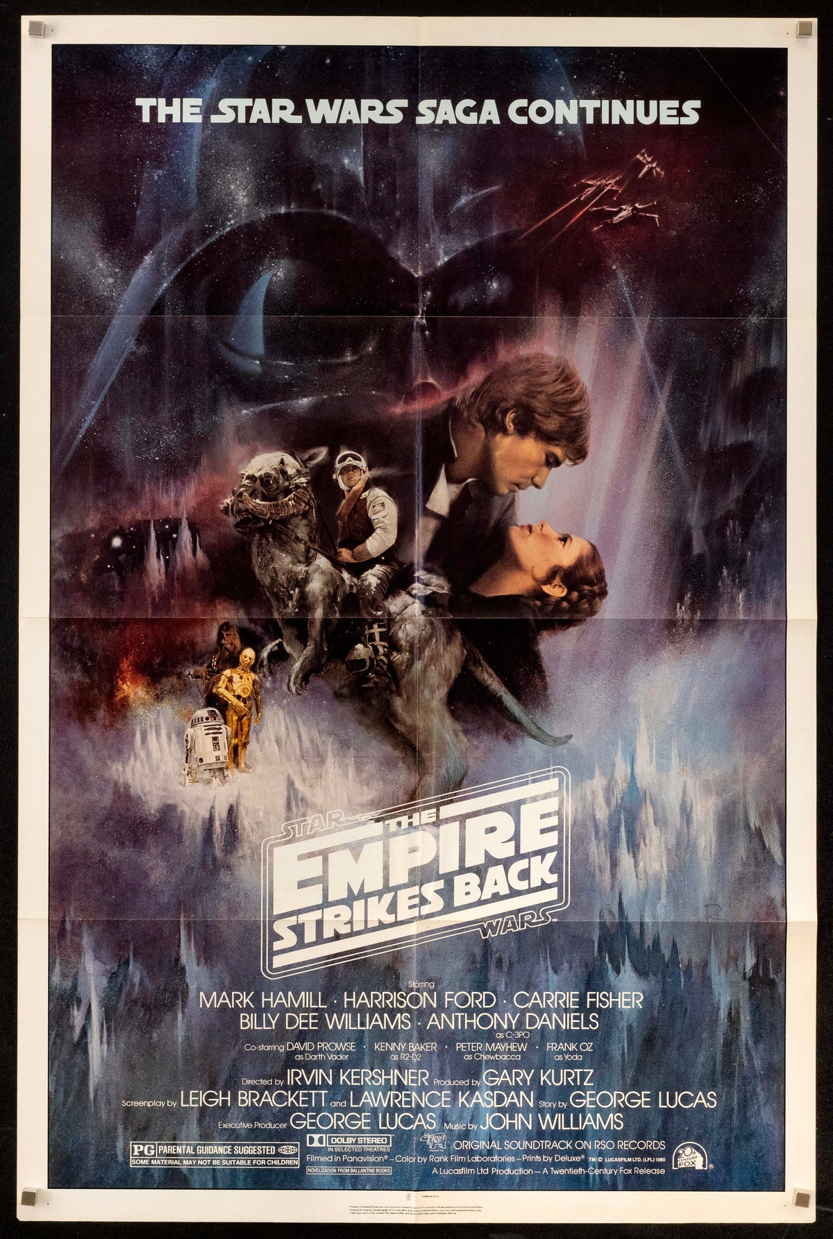 The Empire Strikes Back Original Vintage Movie Poster