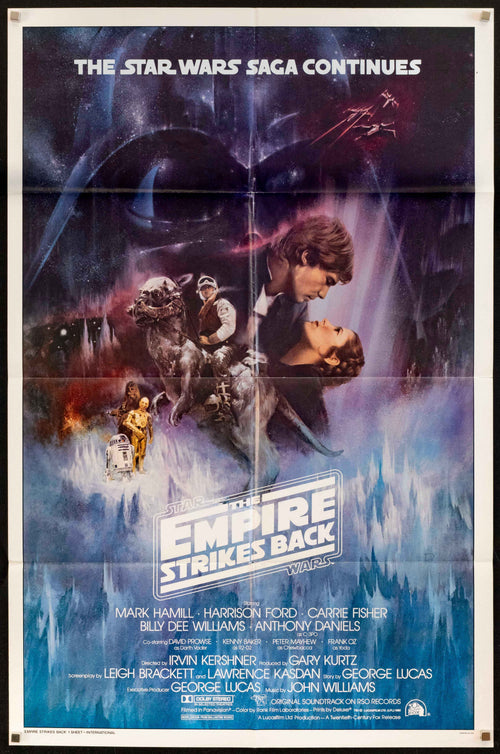 The Empire Strikes Back Original Vintage Movie Poster