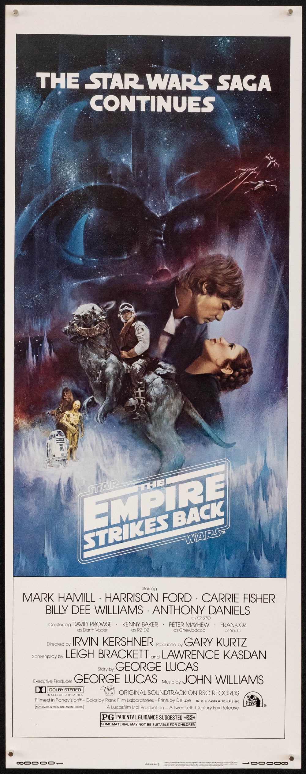 The Empire Strikes Back Original Vintage Movie Poster