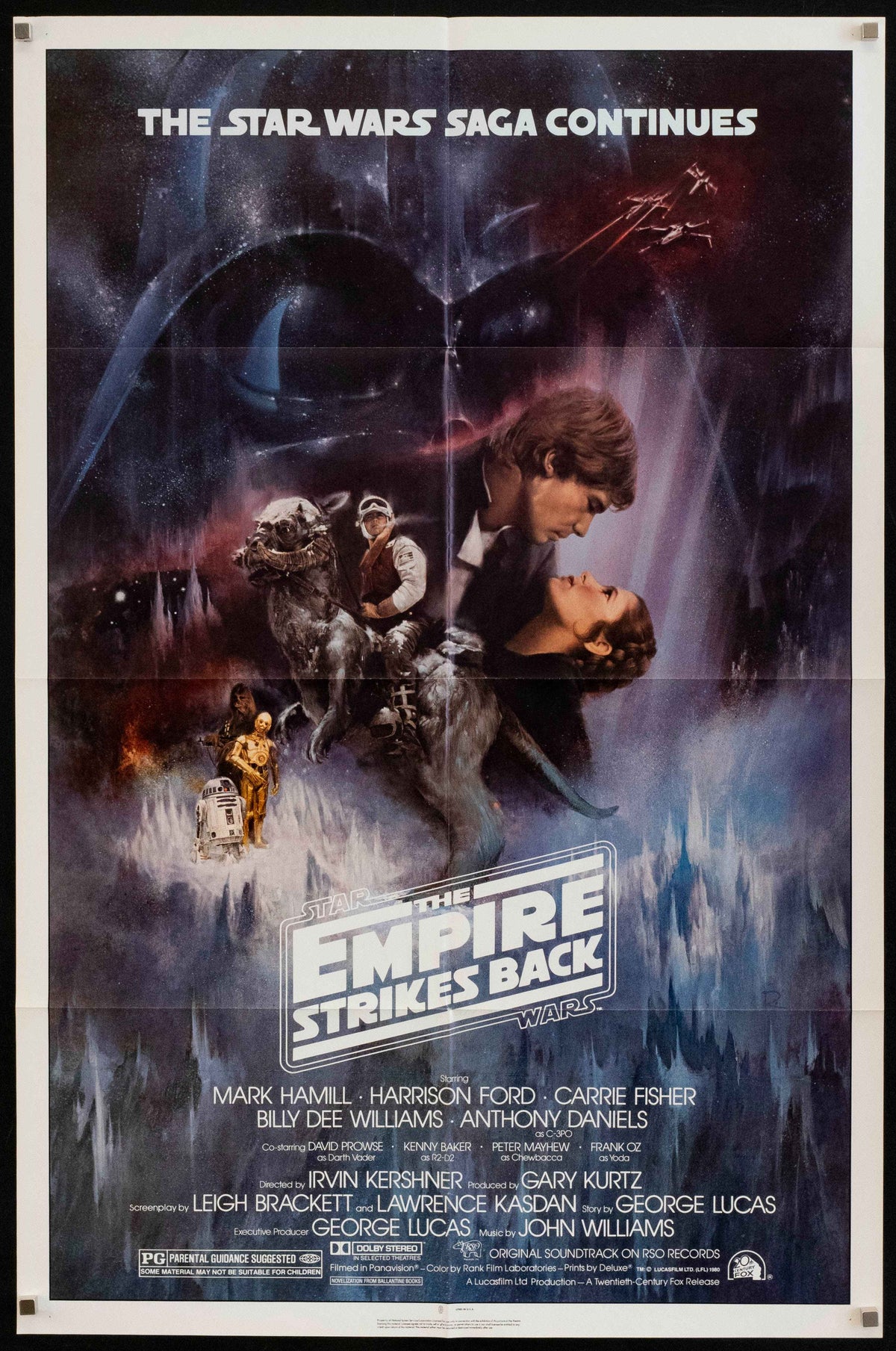 The Empire Strikes Back Original Vintage Movie Poster