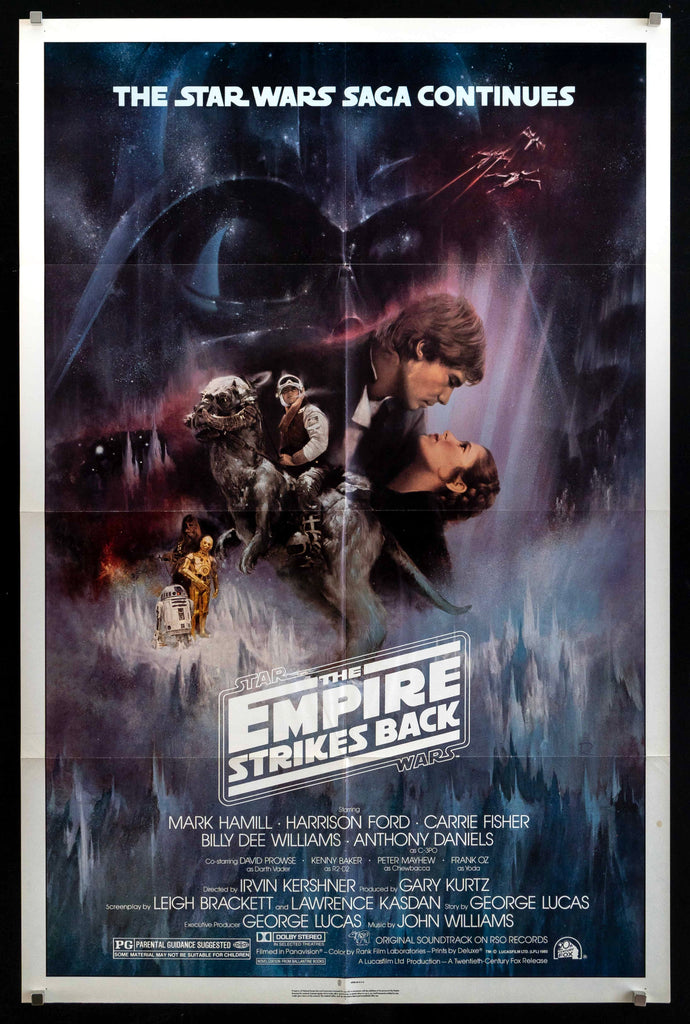 The Empire Strikes Back Original Vintage Movie Poster