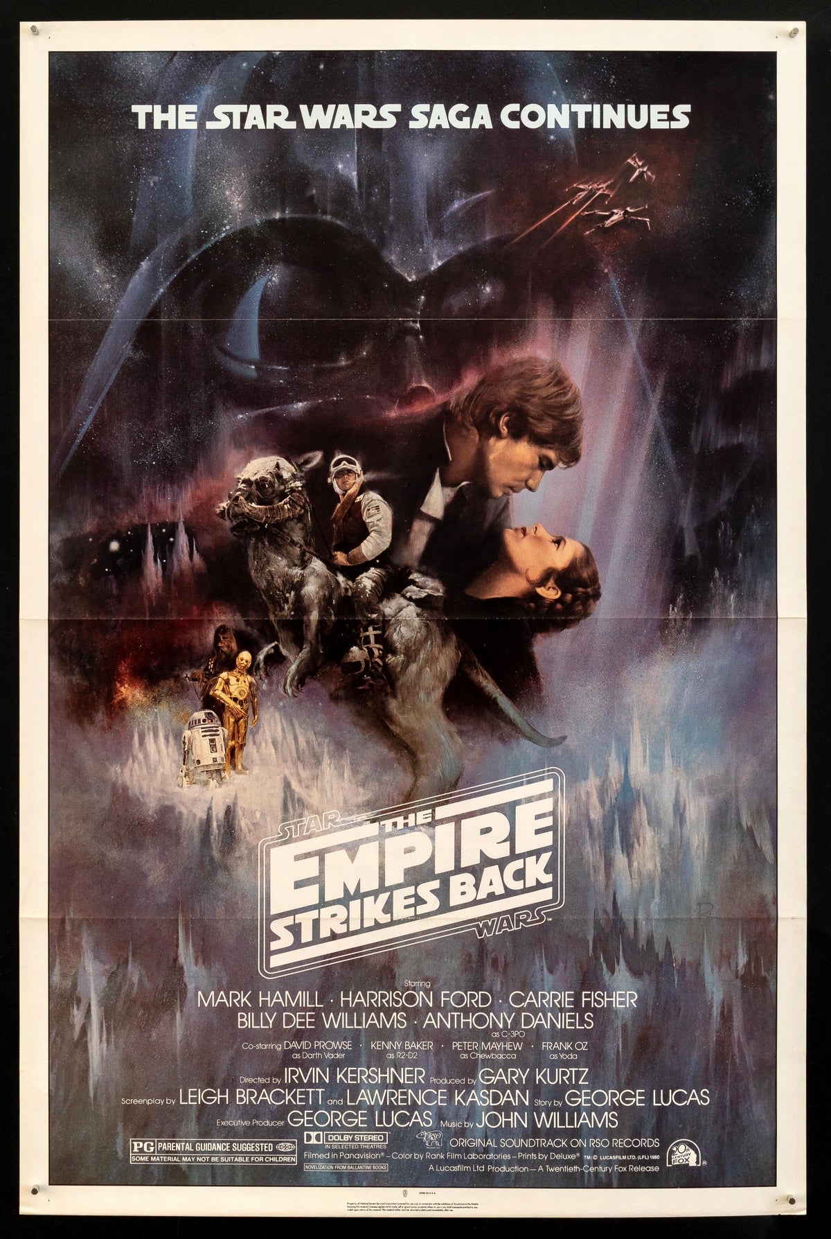 The Empire Strikes Back Original Vintage Movie Poster