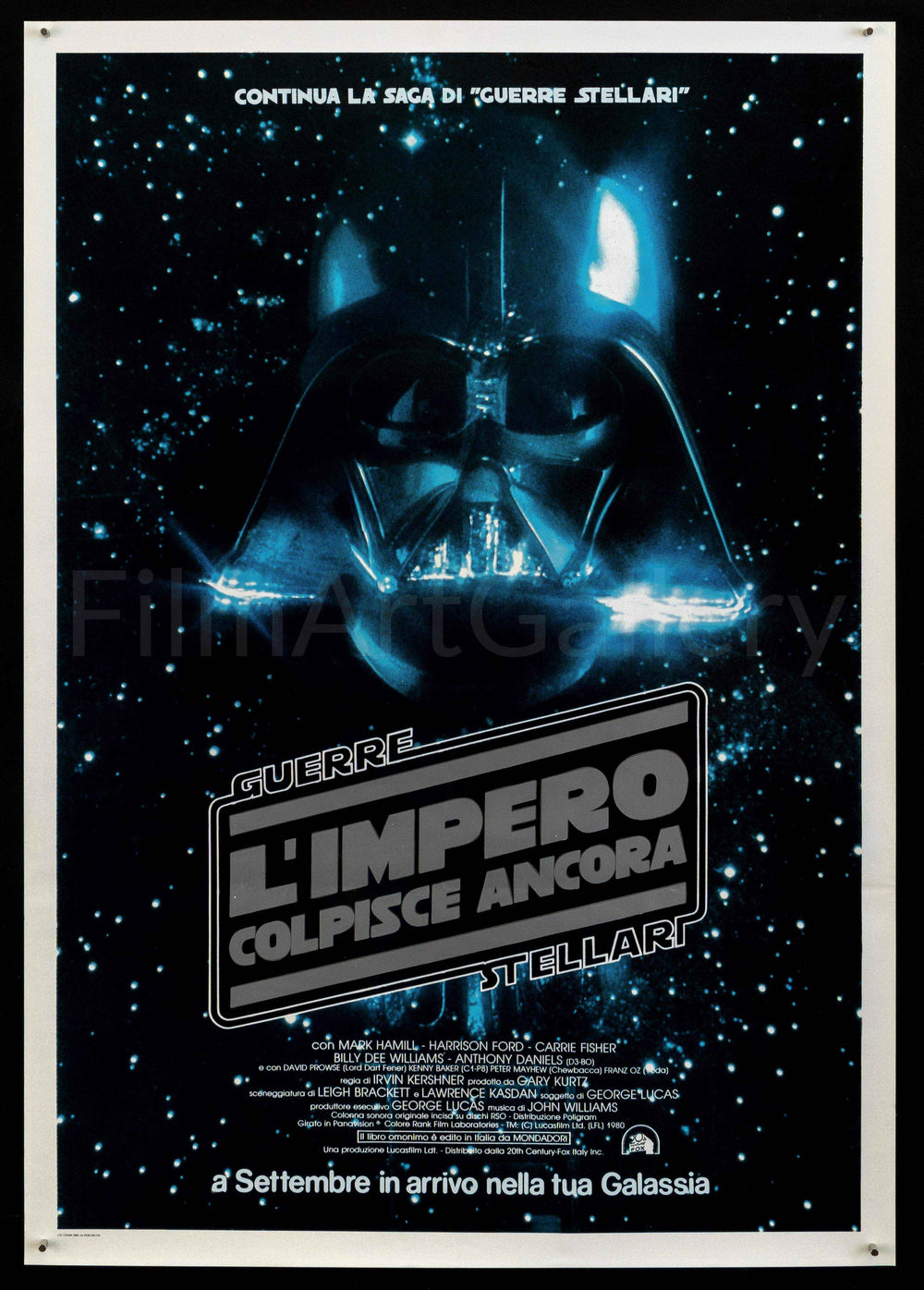 The Empire Strikes Back Original Vintage Movie Poster