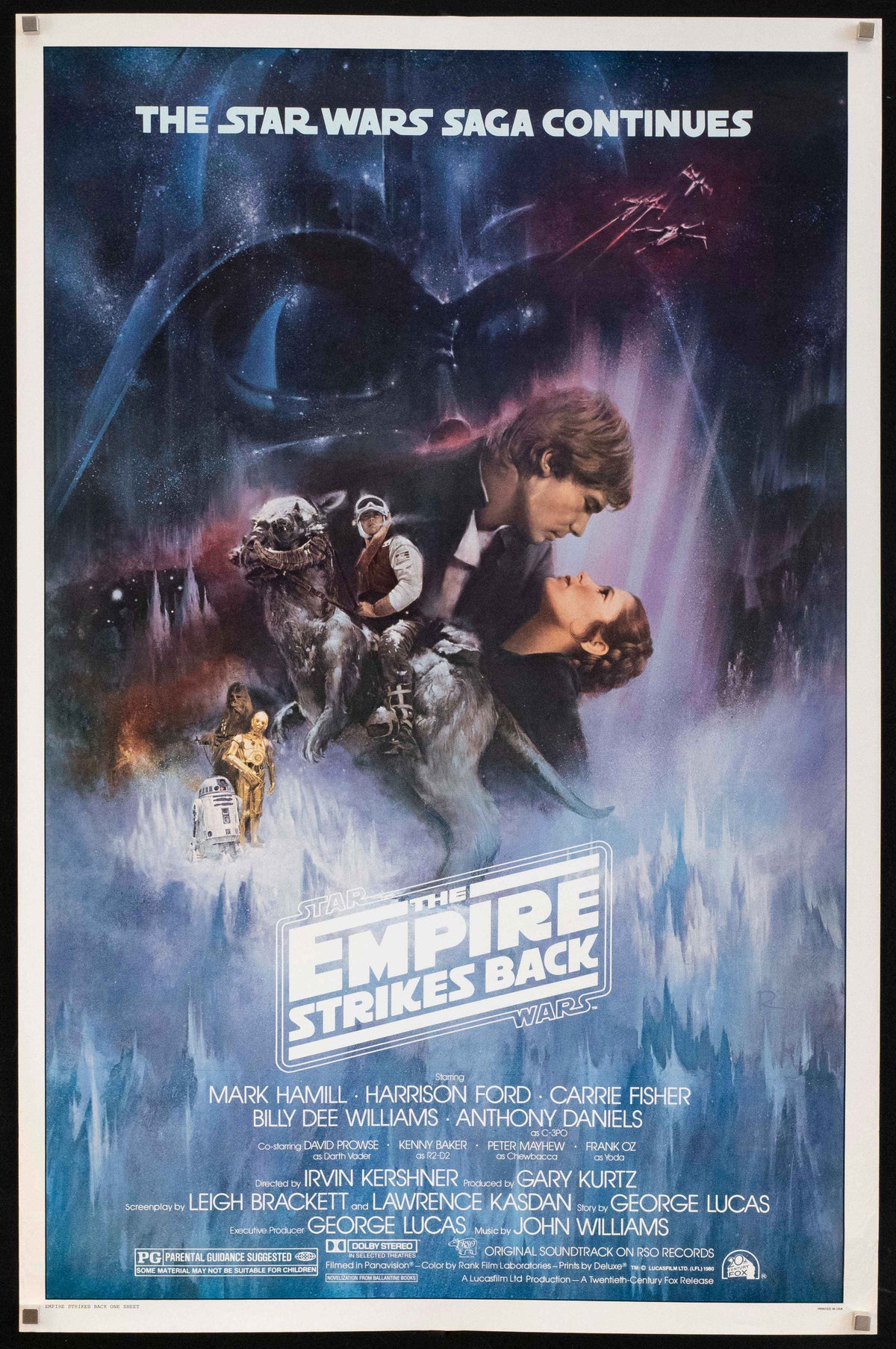 The Empire Strikes Back Original Vintage Movie Poster