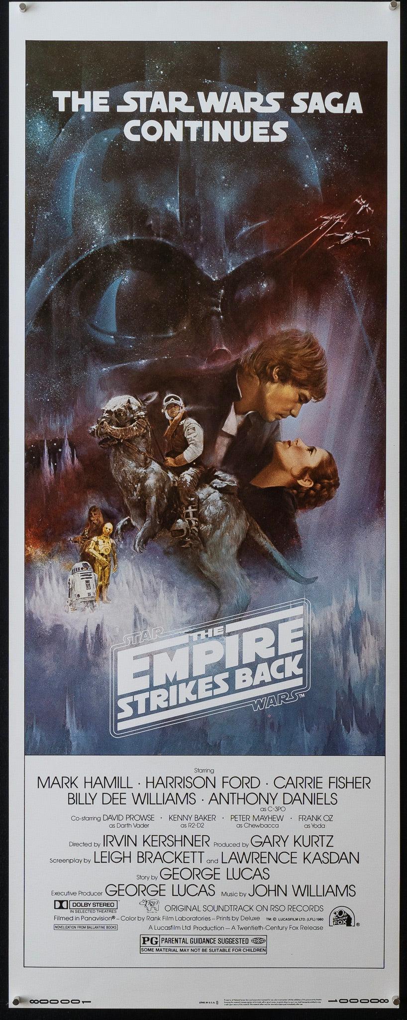 The Empire Strikes Back Original Vintage Movie Poster