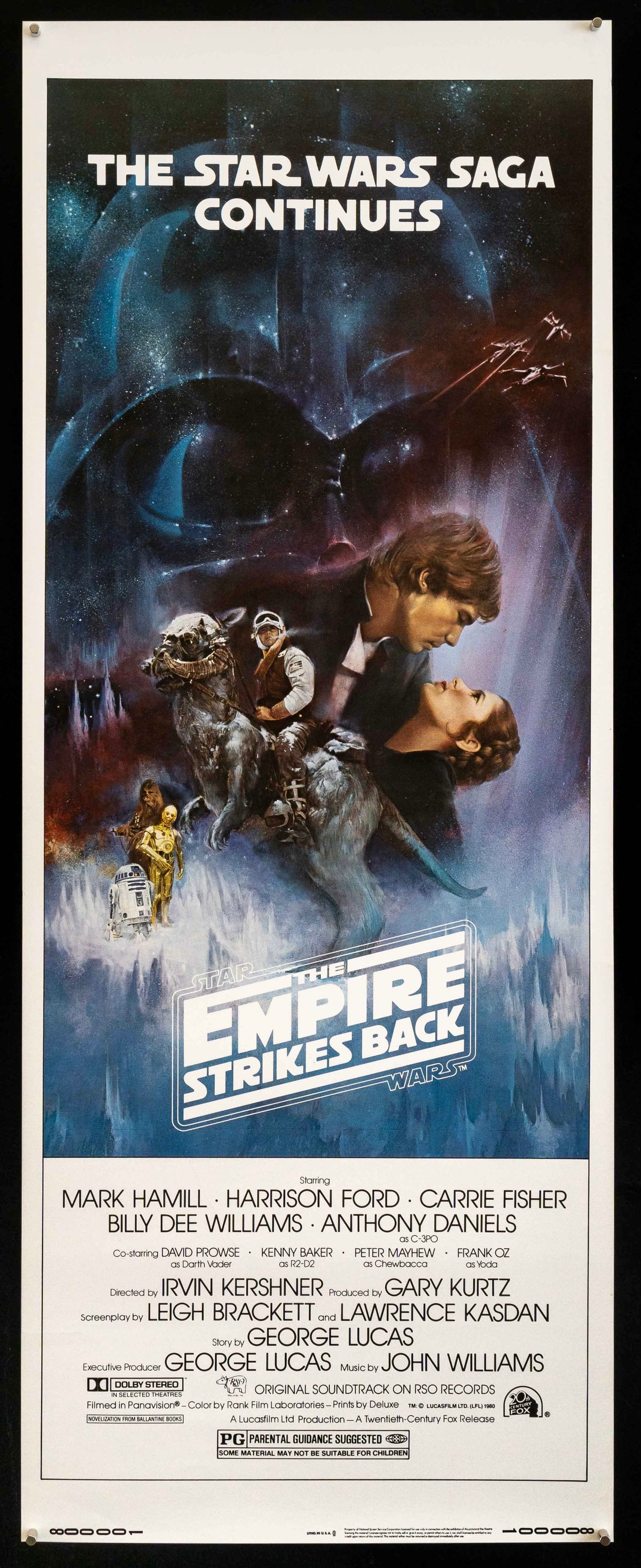 The Empire Strikes Back Original Vintage Movie Poster