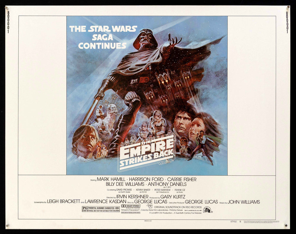 The Empire Strikes Back Original Vintage Movie Poster