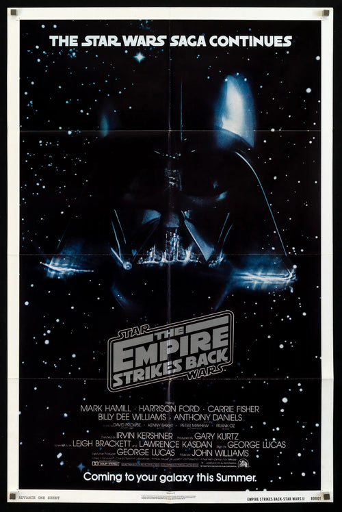 The Empire Strikes Back Original Vintage Movie Poster