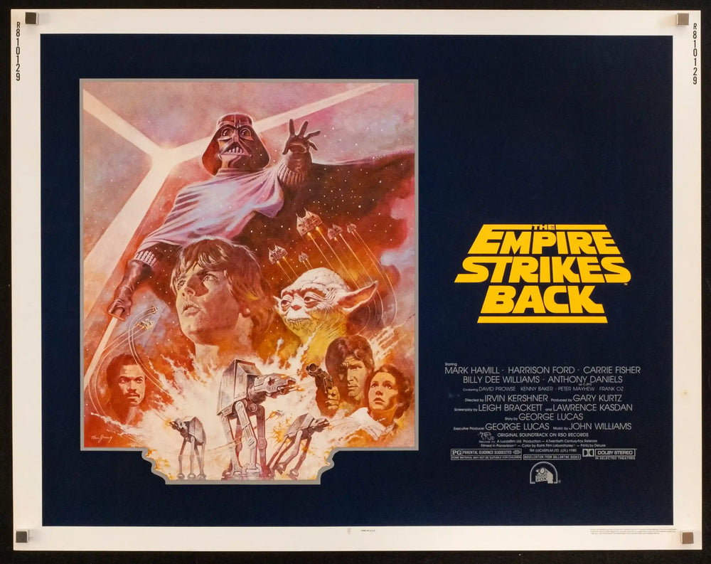 The Empire Strikes Back Original Vintage Movie Poster