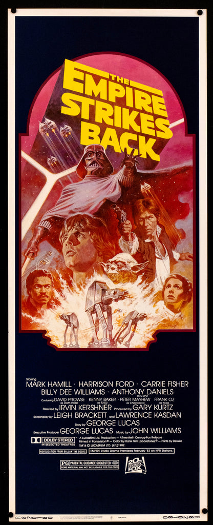 The Empire Strikes Back Original Vintage Movie Poster