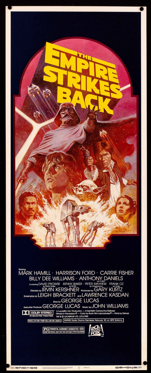 The Empire Strikes Back Original Vintage Movie Poster
