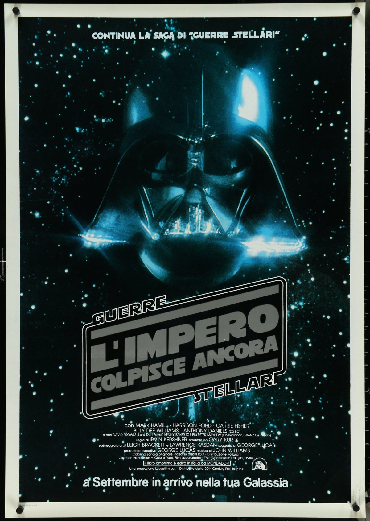The Empire Strikes Back Original Vintage Movie Poster