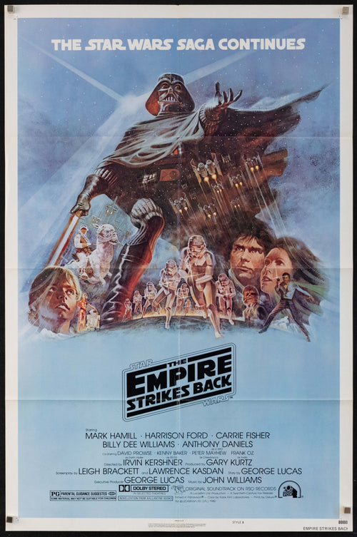 The Empire Strikes Back Original Vintage Movie Poster