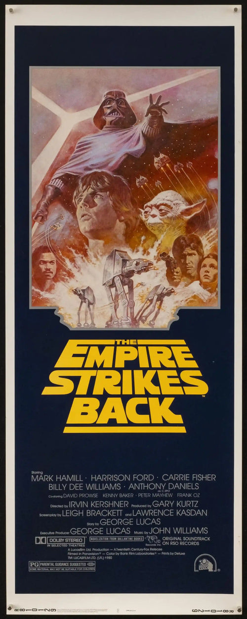 The Empire Strikes Back Original Vintage Movie Poster