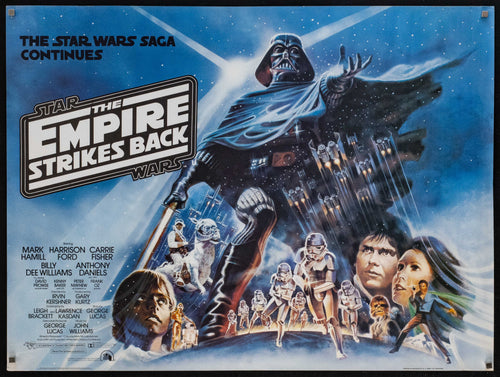 The Empire Strikes Back Original Vintage Movie Poster
