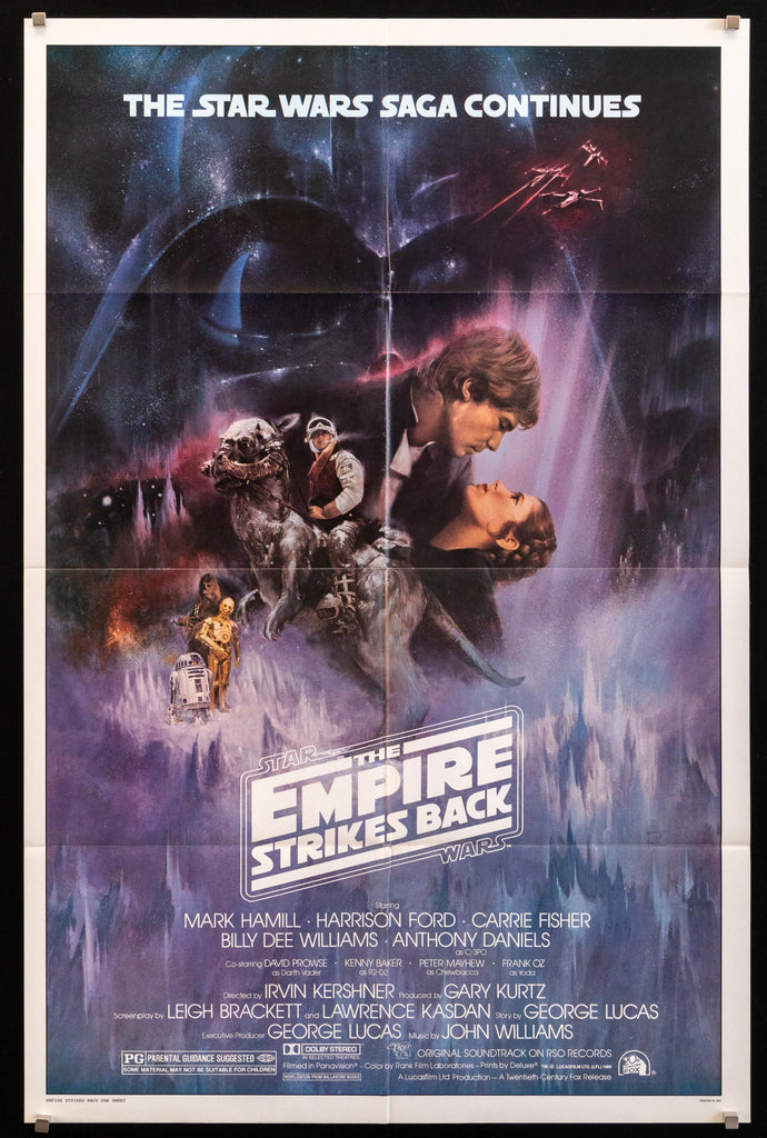 The Empire Strikes Back Original Vintage Movie Poster