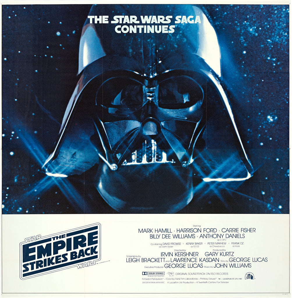 The Empire Strikes Back Original Vintage Movie Poster