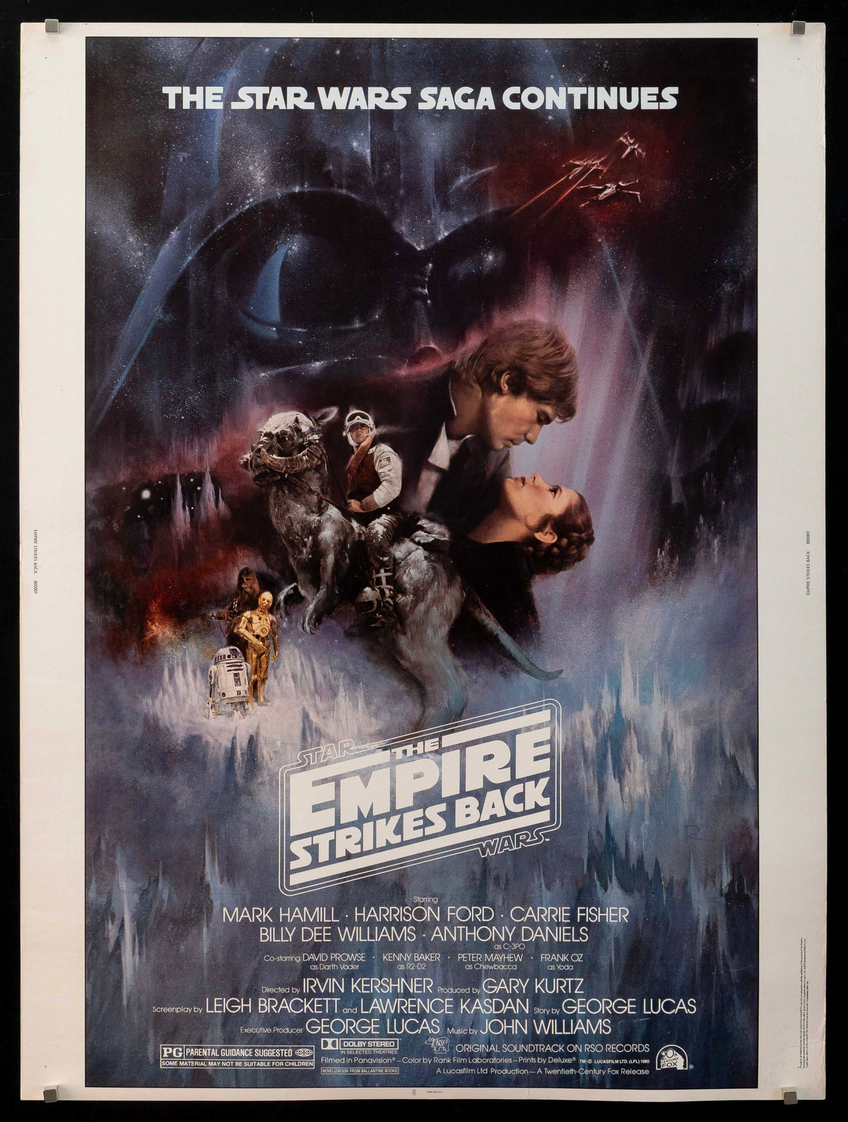 The Empire Strikes Back Original Vintage Movie Poster