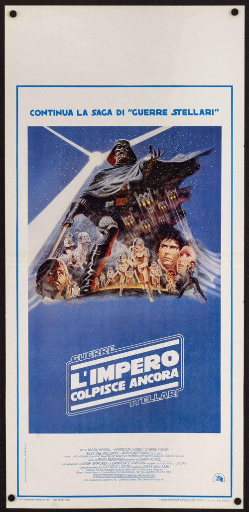 The Empire Strikes Back Original Vintage Movie Poster