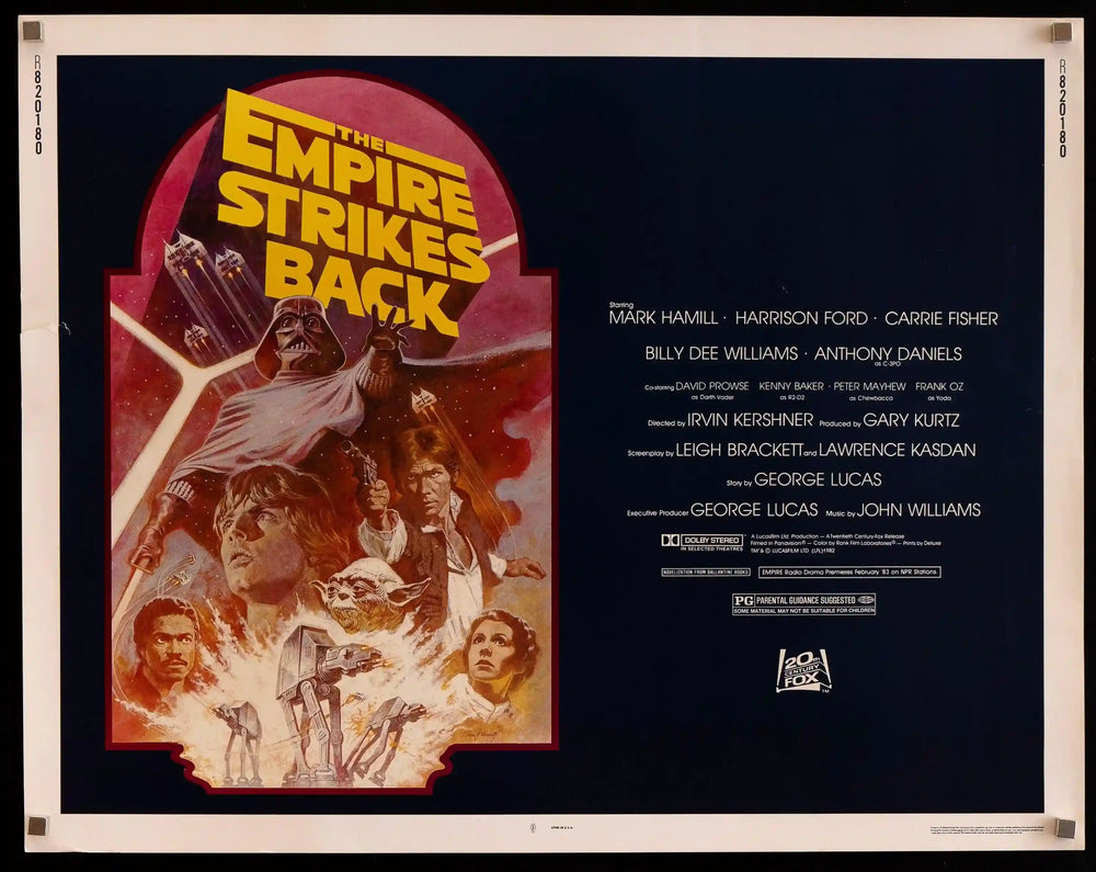 The Empire Strikes Back Original Vintage Movie Poster