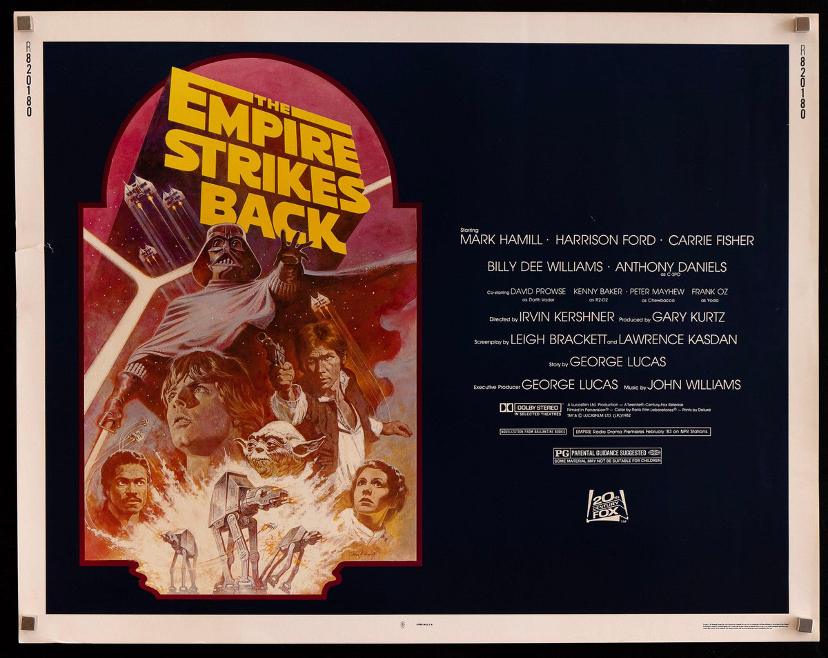 The Empire Strikes Back Original Vintage Movie Poster