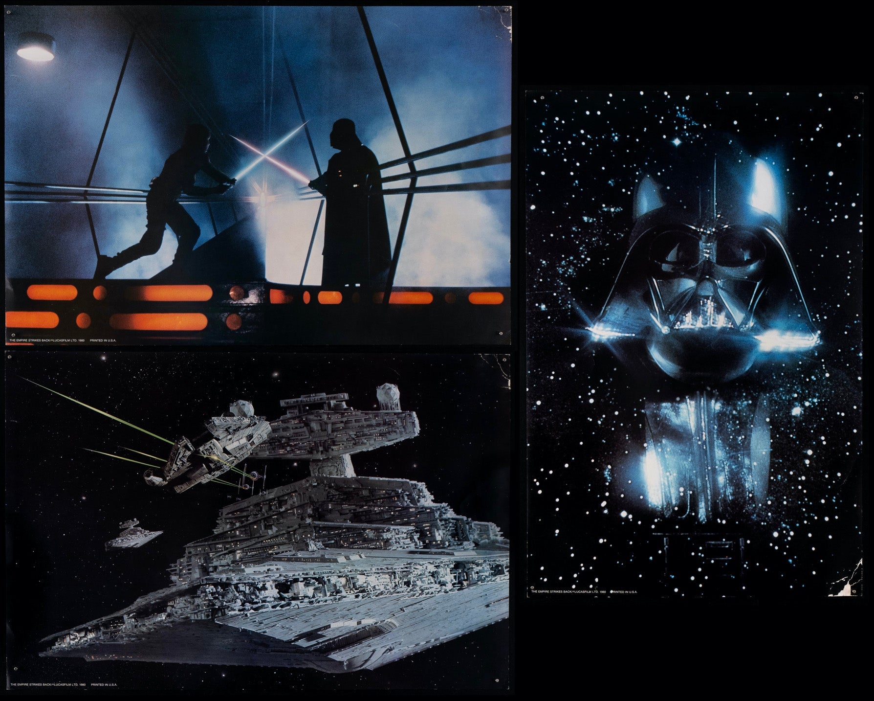 The Empire Strikes Back Original Vintage Movie Poster