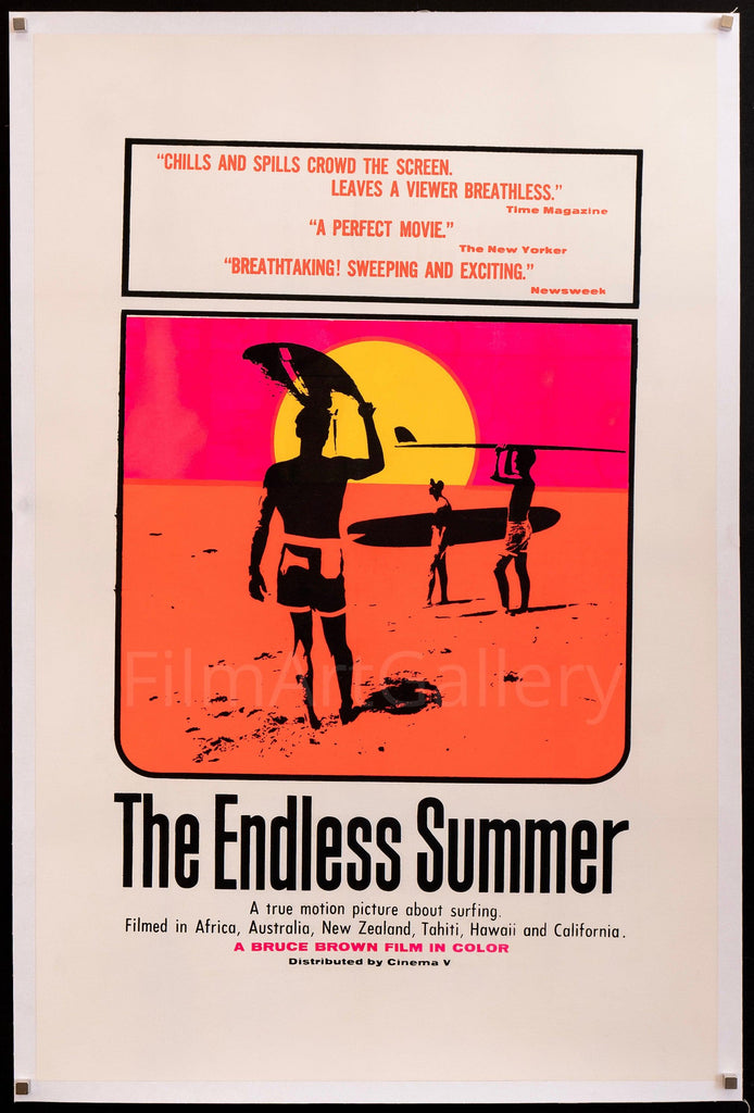 The Endless Summer 1 Sheet (27x41) Original Vintage Movie Poster