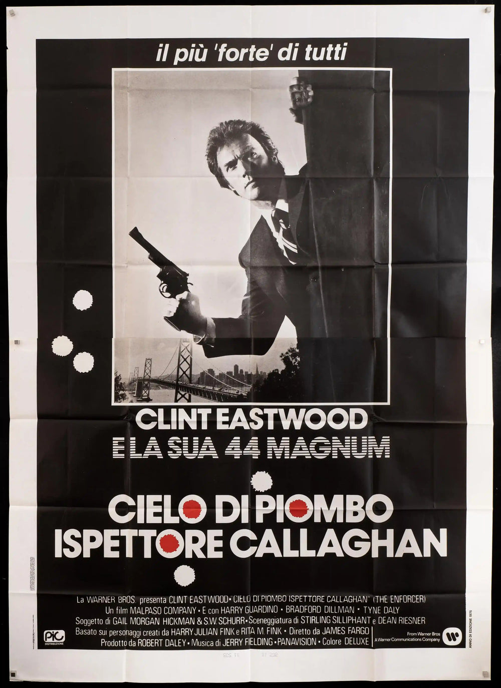 The Enforcer Original Vintage Movie Poster